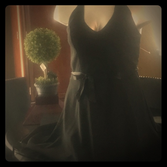 Vintage halter dress lined with slip - Picture 1 of 1